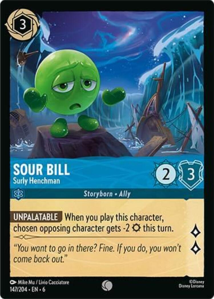 Sour Bill - Surly Henchman (147/204) [Azurite Sea] | Total Play