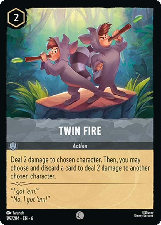 Twin Fire (197/204) [Azurite Sea] | Total Play