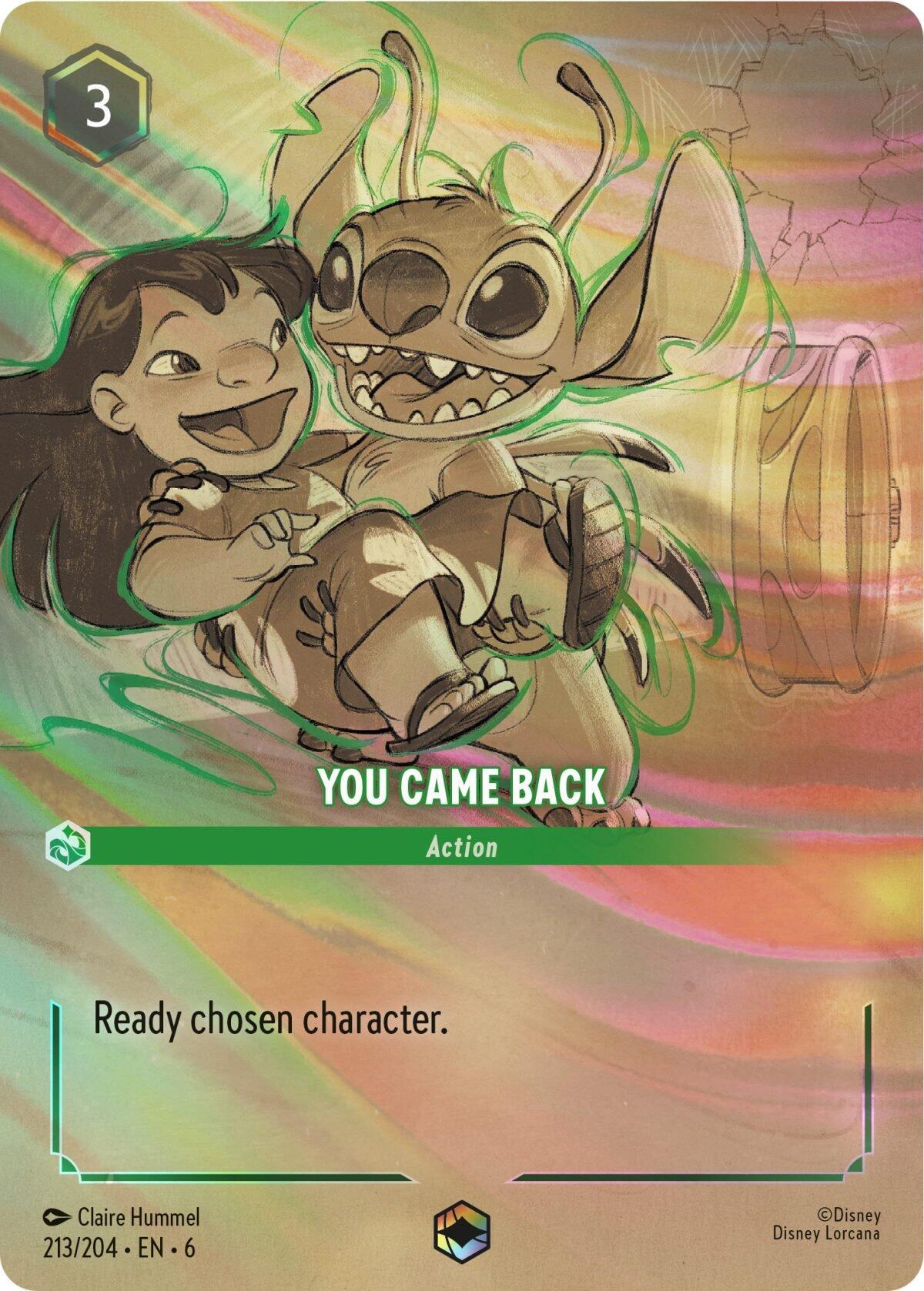 You Came Back (Enchanted) (213/204) [Azurite Sea] | Total Play