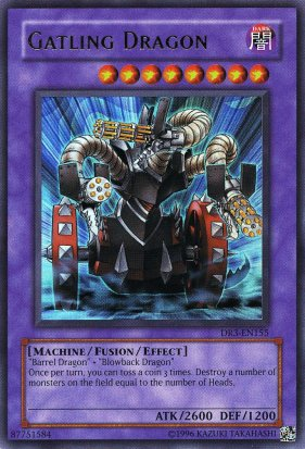 Gatling Dragon [DR3-EN155] Ultra Rare | Total Play