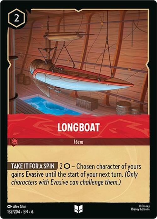 Longboat (132/204) [Azurite Sea] | Total Play