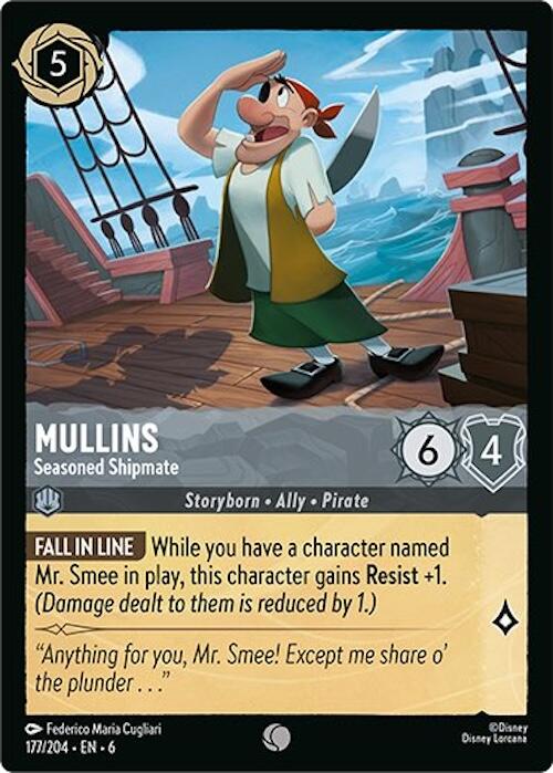 Mullins - Seasoned Shipmate (177/204) [Azurite Sea] | Total Play