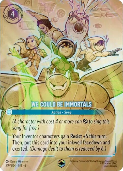 We Could Be Immortals (Enchanted) (219/204) [Azurite Sea] | Total Play