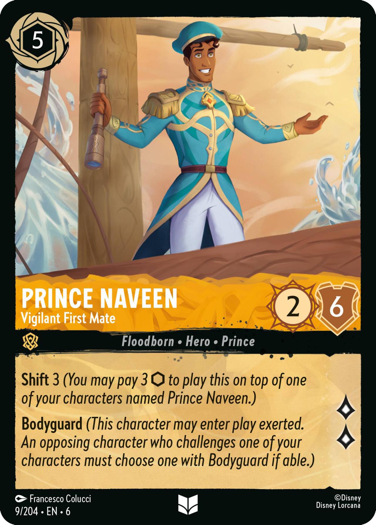 Prince Naveen - Vigilant First Mate (9/204) [Azurite Sea] | Total Play