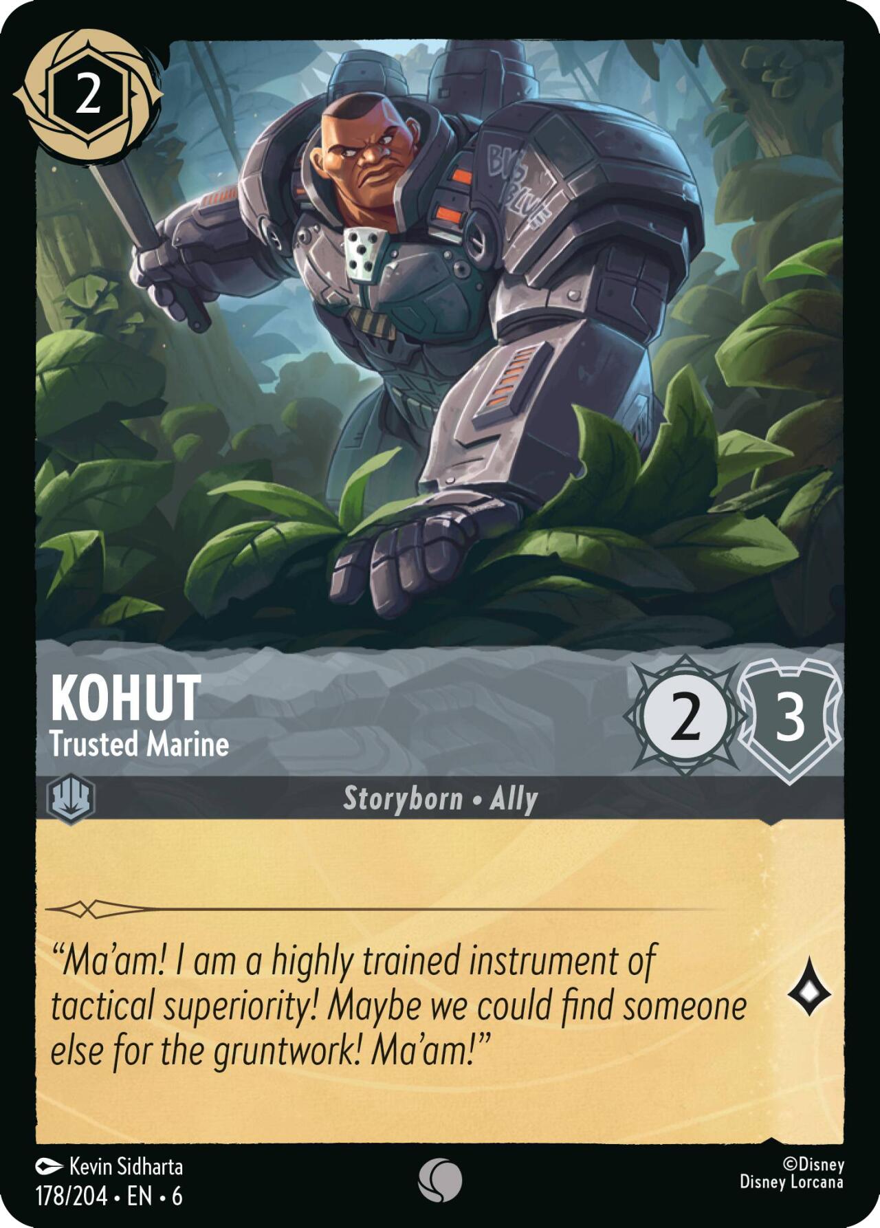 Kohut - Trusted Marine (178/204) [Azurite Sea] | Total Play