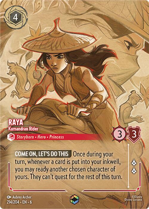 Raya - Kumandran Rider (Enchanted) (214/204) [Azurite Sea] | Total Play