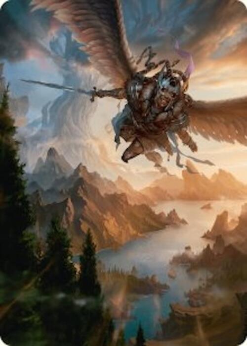 Youthful Valkyrie Art Card (28/54) [Foundations Art Series] | Total Play