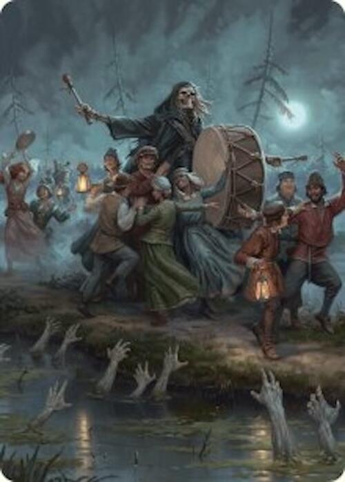 Blasphemous Edict Art Card (35/54) [Foundations Art Series] | Total Play