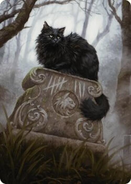 Nine-Lives Familiar 2 Art Card (36/54) [Foundations Art Series] | Total Play