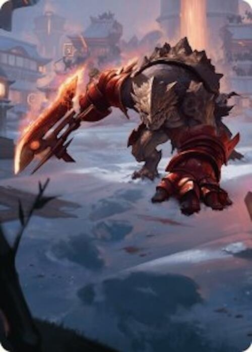 Searslicer Goblin Art Card (39/54) [Foundations Art Series] | Total Play