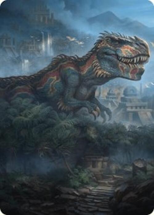 Ghalta, Primal Hunger Art Card (41/54) [Foundations Art Series] | Total Play