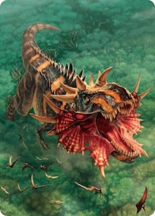 Gigantosaurus Art Card (53/54) [Foundations Art Series] | Total Play