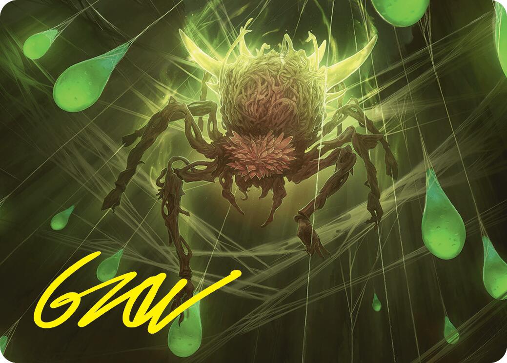 Spinner of Souls Art Card (13/54) (Gold-Stamped Signature) [Foundations Art Series] | Total Play