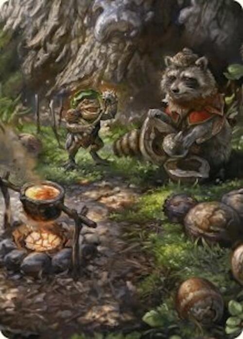 Sylvan Scavenging Art Card (46/54) [Foundations Art Series] | Total Play