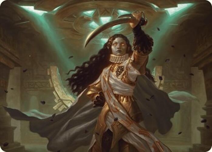 Elenda, Saint of Dusk Art Card (15/54) [Foundations Art Series] | Total Play
