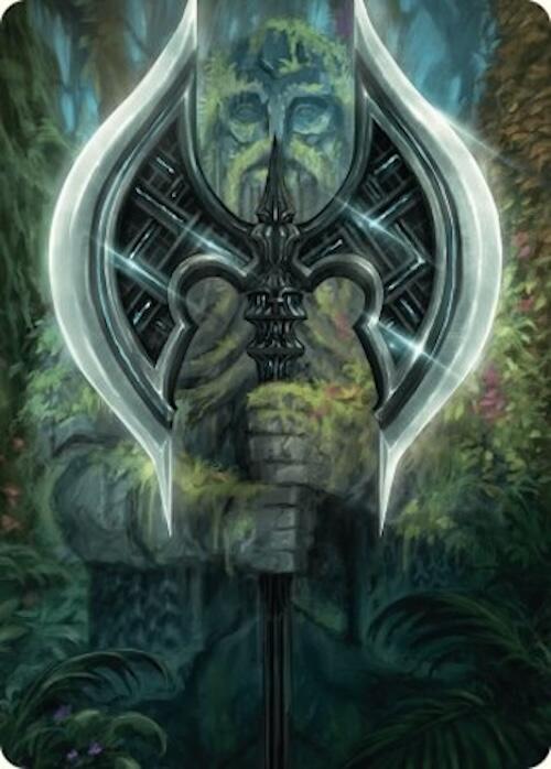 Leyline Axe Art Card (49/54) [Foundations Art Series] | Total Play