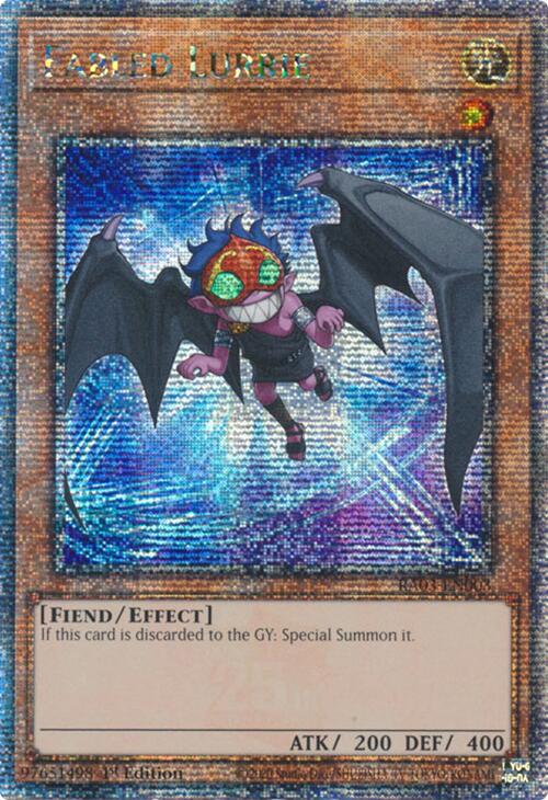 Fabled Lurrie (Quarter Century Secret Rare) [RA03-EN003] Quarter Century Secret Rare | Total Play