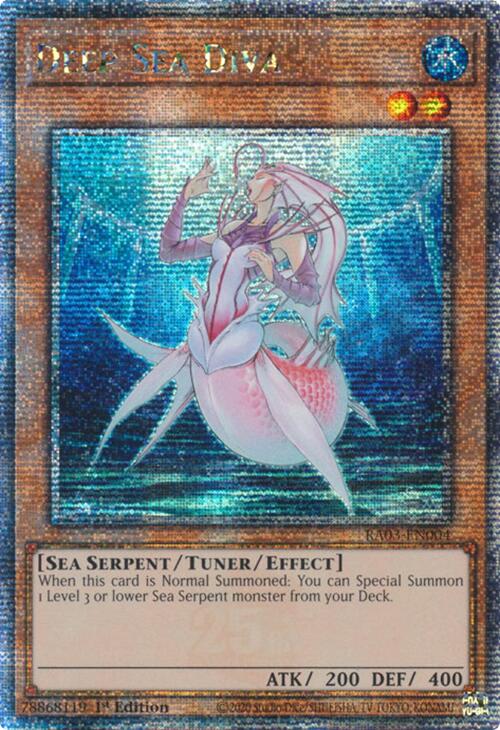 Deep Sea Diva (Quarter Century Secret Rare) [RA03-EN004] Quarter Century Secret Rare | Total Play