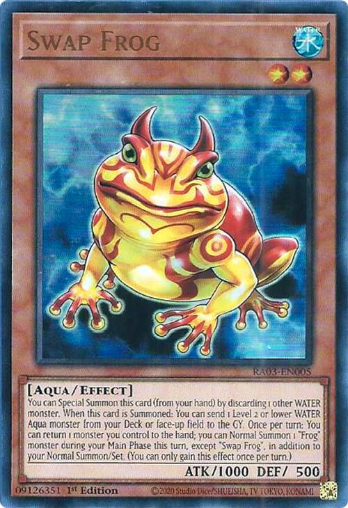 Swap Frog (UR) [RA03-EN005] Ultra Rare | Total Play