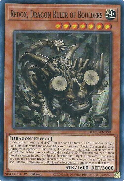 Redox, Dragon Ruler of Boulders [RA03-EN008] Super Rare | Total Play