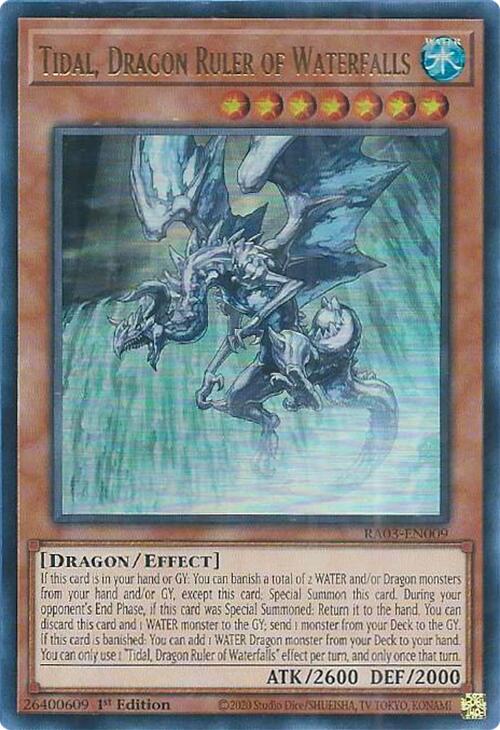 Tidal, Dragon Ruler of Waterfalls (UR) [RA03-EN009] Ultra Rare | Total Play