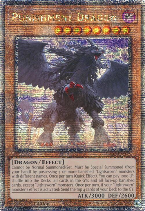 Punishment Dragon (Quarter Century Secret Rare) [RA03-EN015] Quarter Century Secret Rare | Total Play