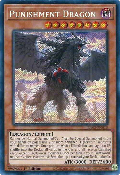 Punishment Dragon (Secret Rare) [RA03-EN015] Secret Rare | Total Play