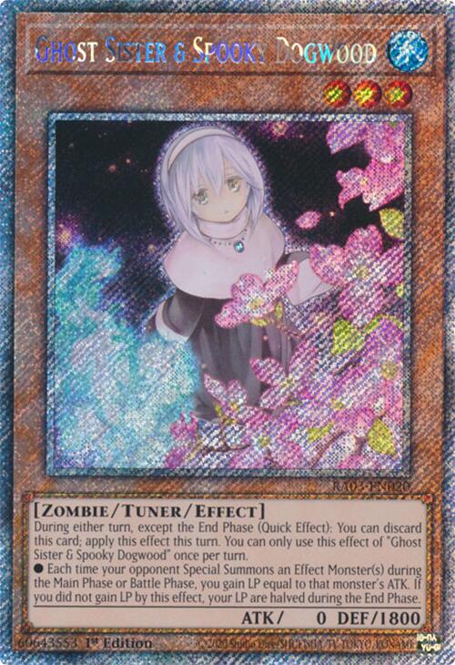 Ghost Sister & Spooky Dogwood (Platinum Secret Rare) [RA03-EN020] Platinum Secret Rare | Total Play