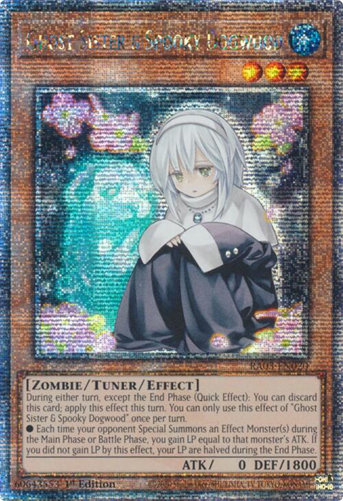 Ghost Sister & Spooky Dogwood (Quarter Century Secret Rare) [RA03-EN020] Quarter Century Secret Rare | Total Play