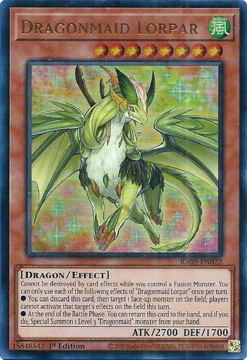 Dragonmaid Lorpar (UR) [RA03-EN022] Ultra Rare | Total Play