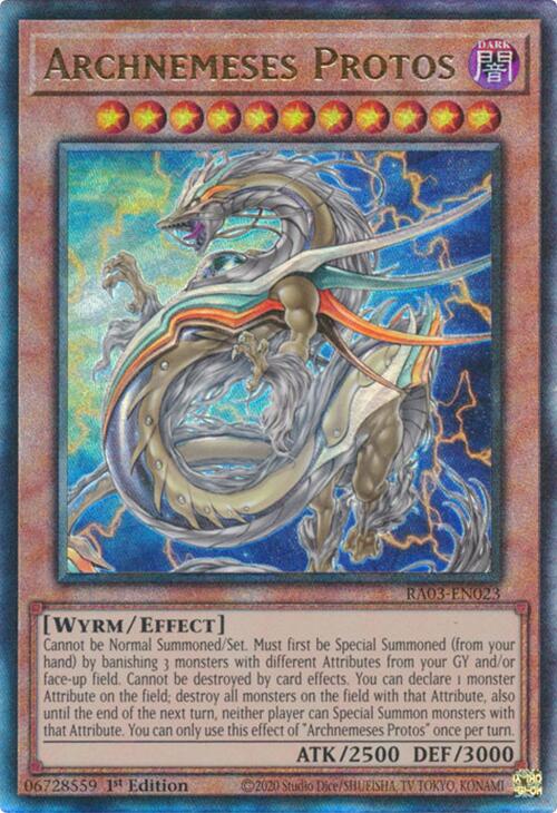 Archnemeses Protos (UTR) [RA03-EN023] Prismatic Ultimate Rare | Total Play