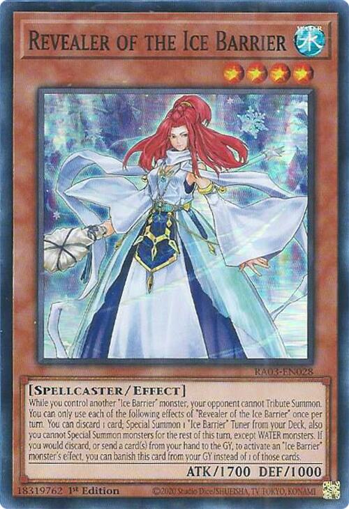 Revealer of the Ice Barrier [RA03-EN028] Super Rare | Total Play