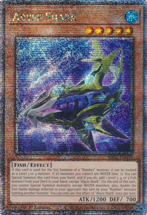 Abyss Shark (Quarter Century Secret Rare) [RA03-EN030] Quarter Century Secret Rare | Total Play