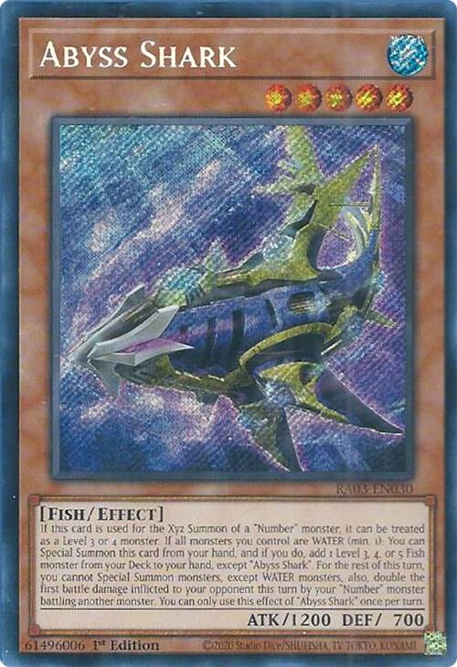 Abyss Shark (Secret Rare) [RA03-EN030] Secret Rare | Total Play