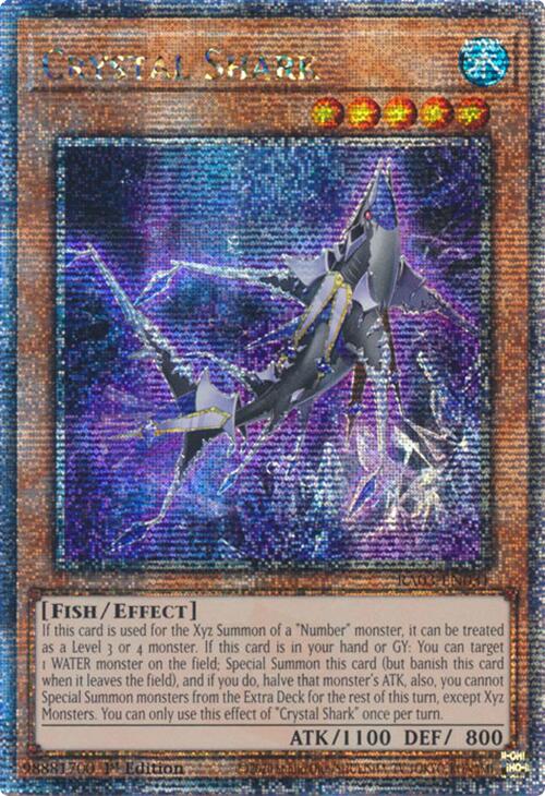 Crystal Shark (Quarter Century Secret Rare) [RA03-EN031] Quarter Century Secret Rare | Total Play