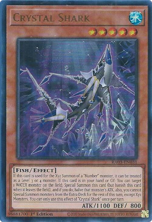 Crystal Shark (UR) [RA03-EN031] Ultra Rare | Total Play