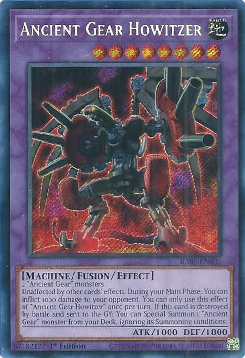 Ancient Gear Howitzer (Secret Rare) [RA03-EN035] Secret Rare | Total Play