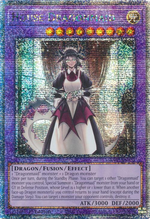 House Dragonmaid (Quarter Century Secret Rare) [RA03-EN037] Quarter Century Secret Rare | Total Play