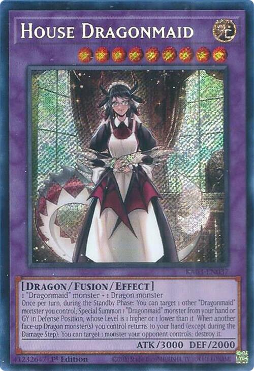 House Dragonmaid (Secret Rare) [RA03-EN037] Secret Rare | Total Play