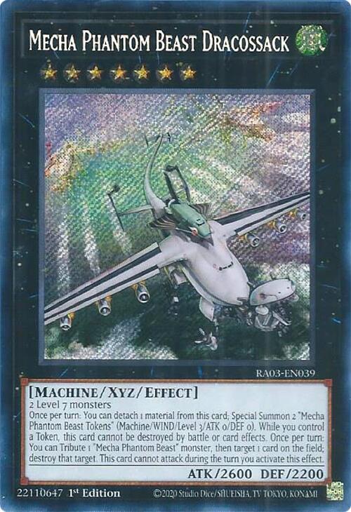 Mecha Phantom Beast Dracossack (Secret Rare) [RA03-EN039] Secret Rare | Total Play