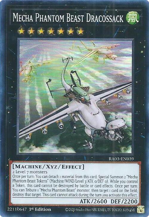Mecha Phantom Beast Dracossack [RA03-EN039] Super Rare | Total Play