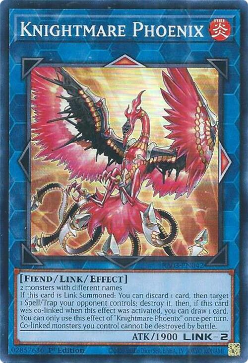 Knightmare Phoenix [RA03-EN042] Super Rare | Total Play