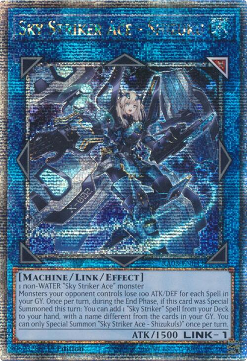 Sky Striker Ace - Shizuku (Quarter Century Secret Rare) [RA03-EN043] Quarter Century Secret Rare | Total Play