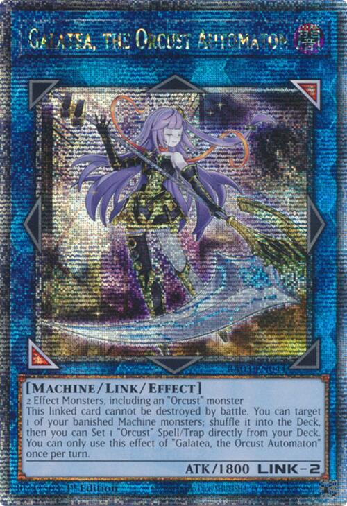 Galatea, the Orcust Automaton (Quarter Century Secret Rare) [RA03-EN044] Quarter Century Secret Rare | Total Play