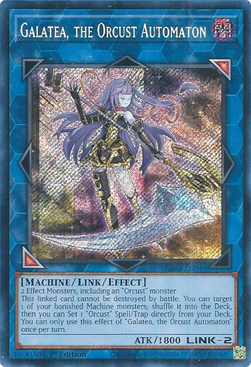 Galatea, the Orcust Automaton (Secret Rare) [RA03-EN044] Secret Rare | Total Play