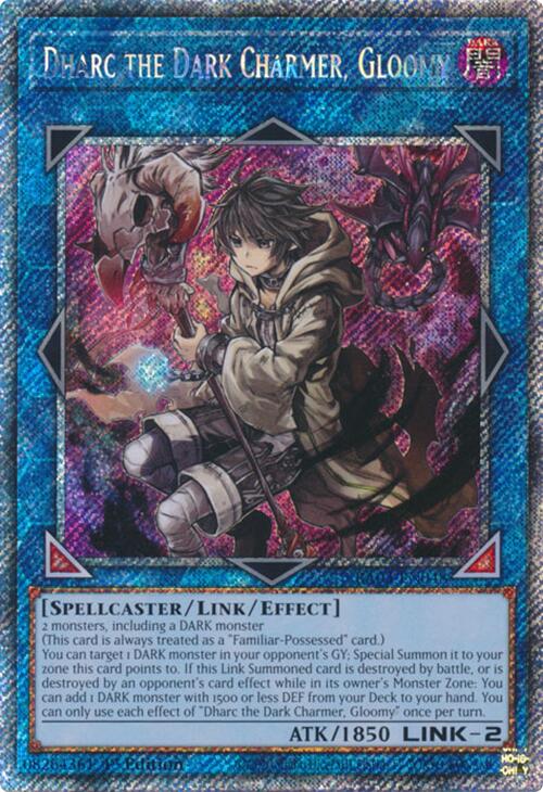 Dharc the Dark Charmer, Gloomy (Platinum Secret Rare) [RA03-EN048] Platinum Secret Rare | Total Play