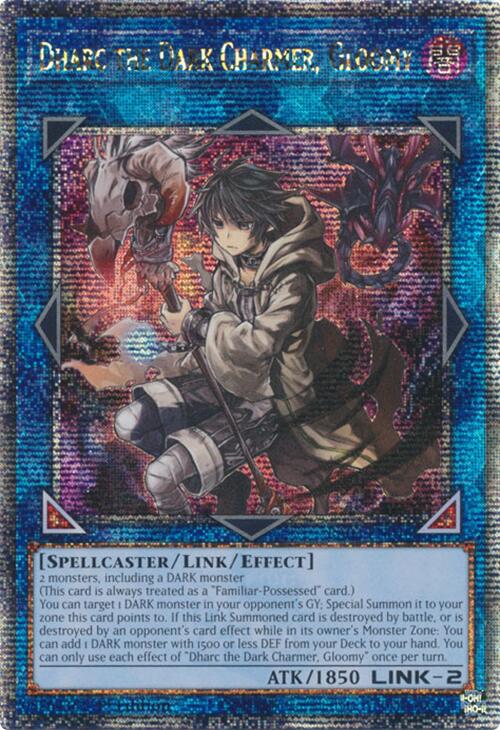 Dharc the Dark Charmer, Gloomy (Quarter Century Secret Rare) [RA03-EN048] Quarter Century Secret Rare | Total Play