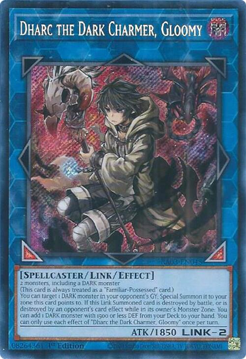 Dharc the Dark Charmer, Gloomy (Secret Rare) [RA03-EN048] Secret Rare | Total Play