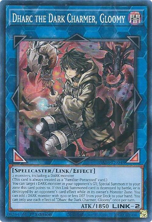 Dharc the Dark Charmer, Gloomy [RA03-EN048] Super Rare | Total Play