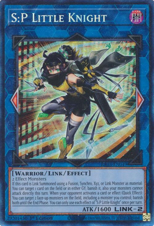 S:P Little Knight (CR) [RA03-EN049] Prismatic Collector's Rare | Total Play
